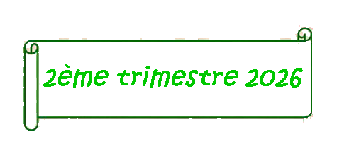 parchemin 2�me tri 2026